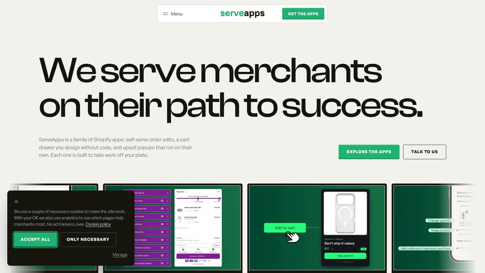 UpServe Shopify Popup Upsell App