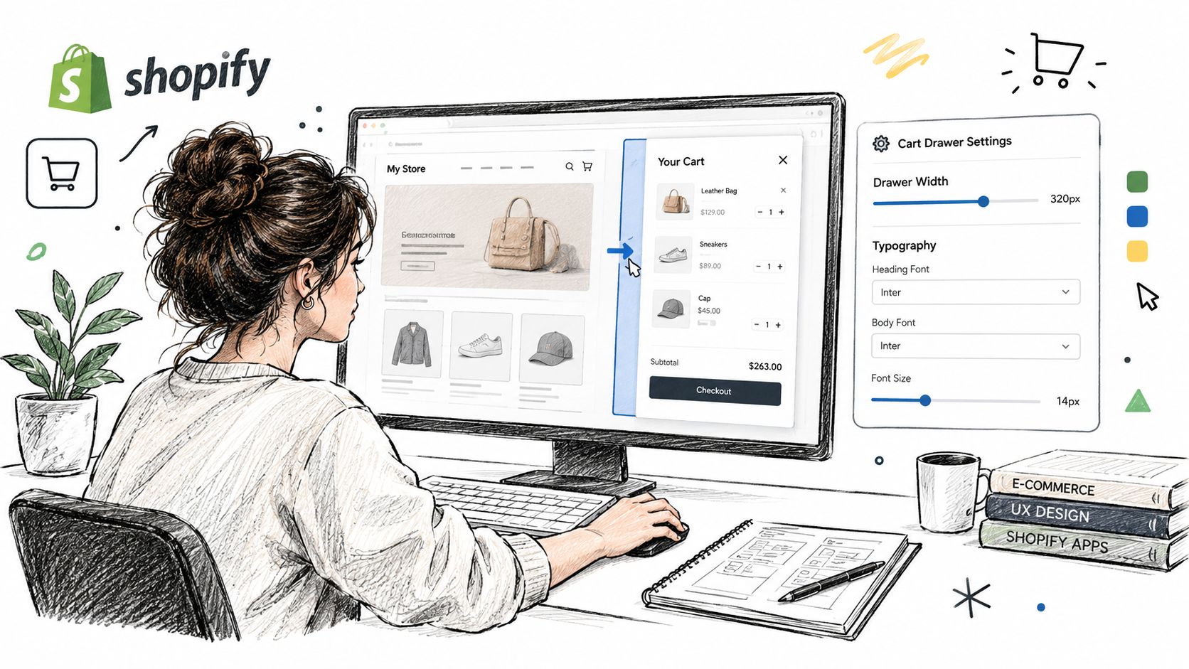 Screenshot from https://cdn.shopify.com/s/files/1/0581/4032/4359/files/shopify-cart-drawer-theme-app-extension-settings.png