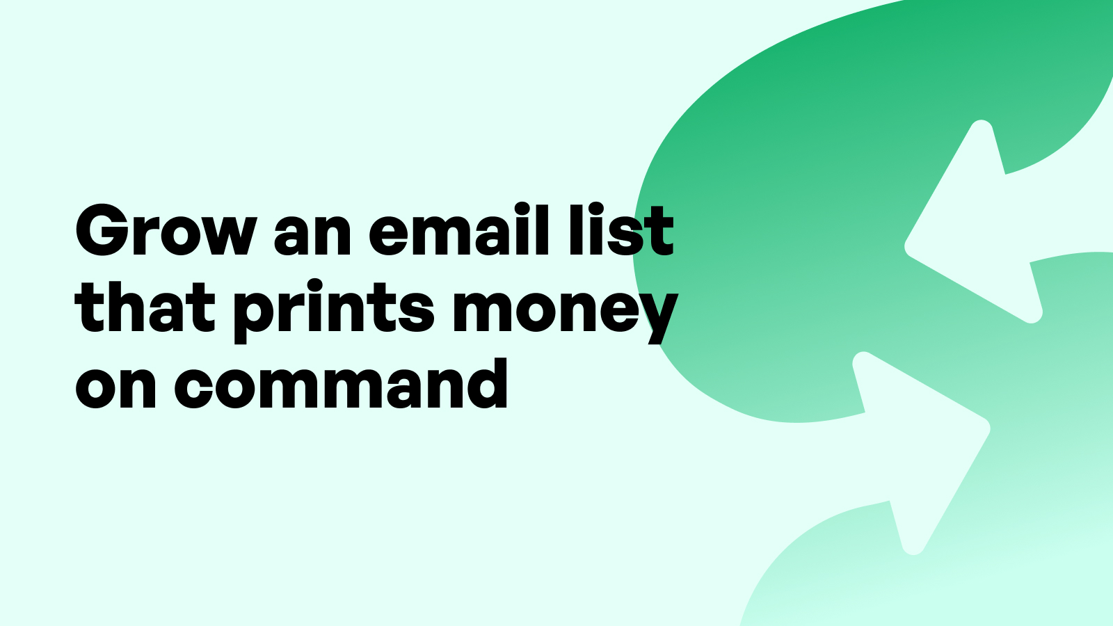 How to Build an Email List That Actually Buys From You