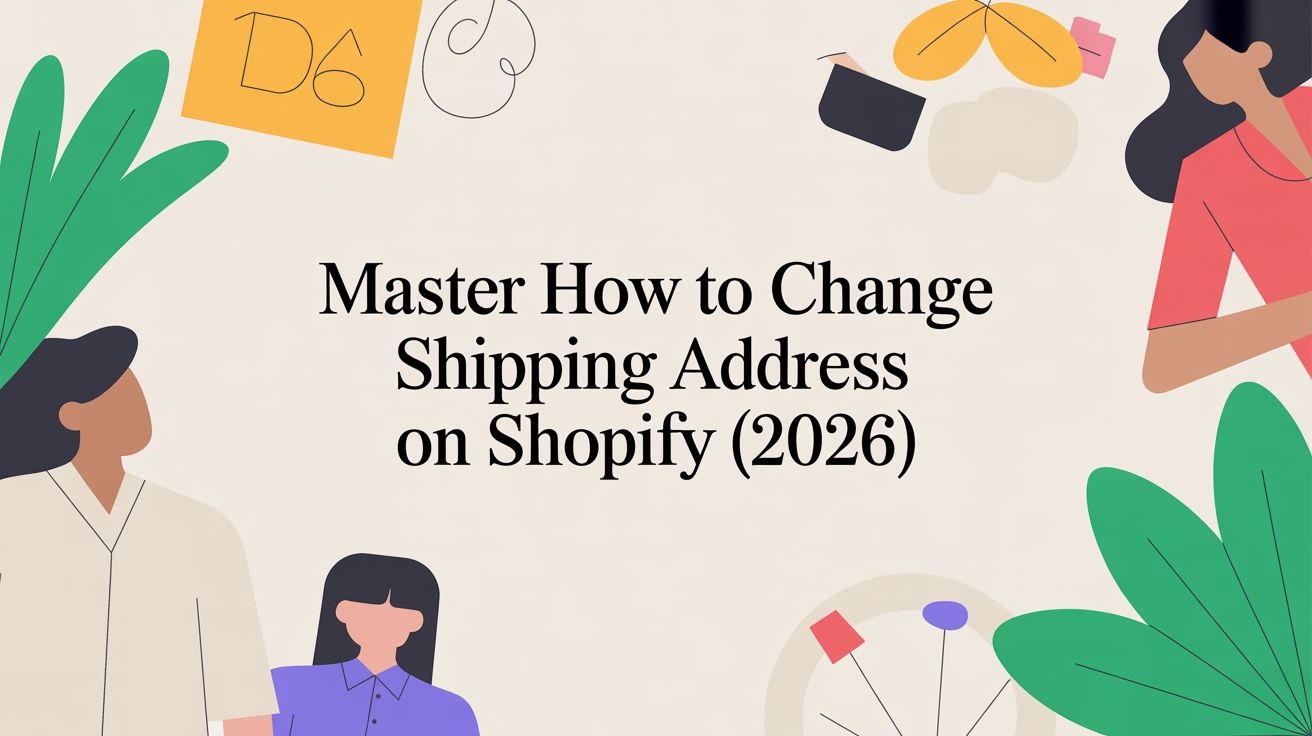 Master How To Change Shipping Address On Shopify (2026)