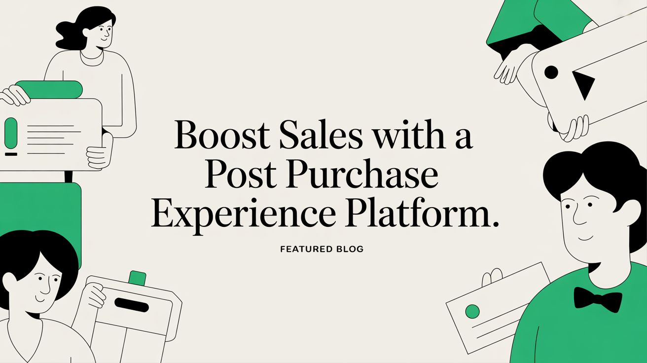 Boost Sales With A Post Purchase Experience Platform