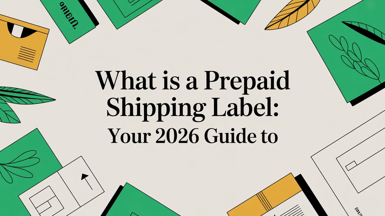 What Is a Prepaid Shipping Label: Your 2026 Guide to