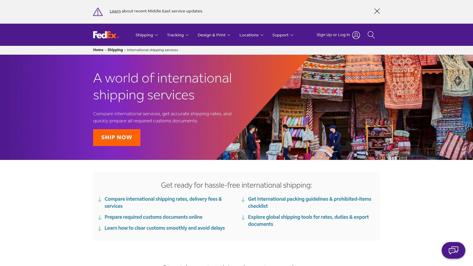 FedEx (International Express and Economy)