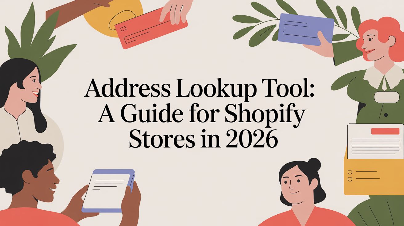 Address Lookup Tool: A Guide for Shopify Stores in 2026