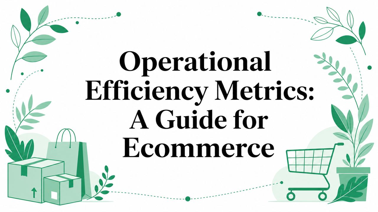 Operational Efficiency Metrics: A Guide for Ecommerce
