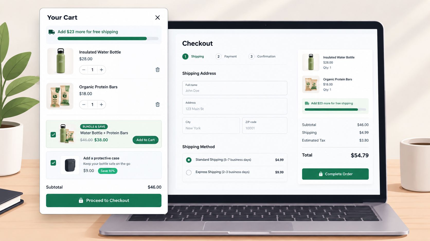 Screenshot from https://cdn.shopify.com/s/files/1/0828/7040/7933/files/cart-drawer-free-shipping-progress-bar.png